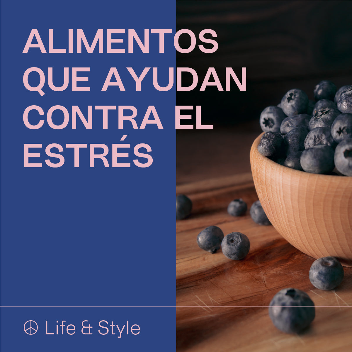 Alimentos que ayudan contra el estrés.