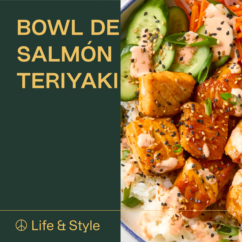 BOWL DE SALMON TERIYAKI