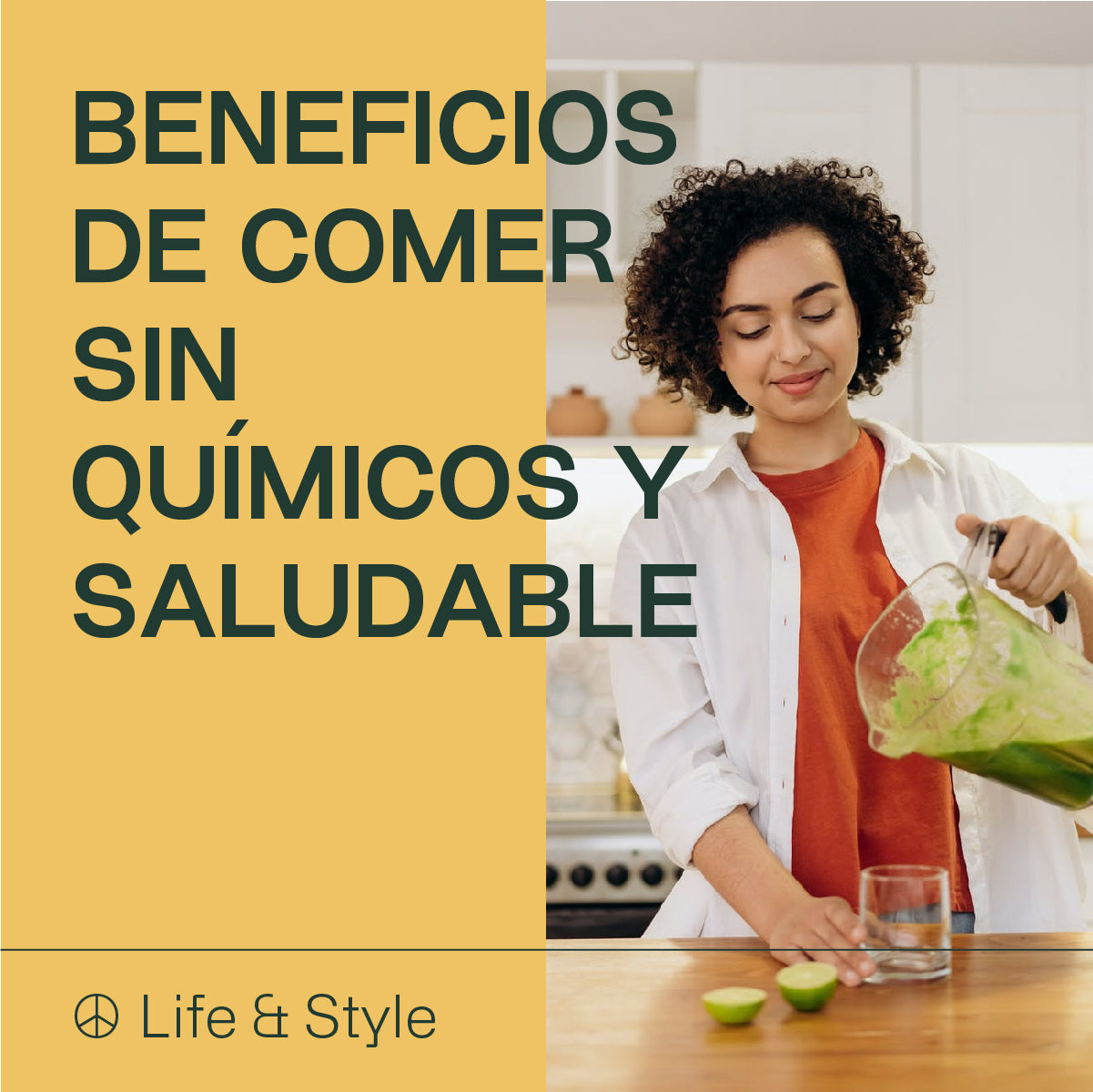 Beneficios de comer sin químicos y saludable.