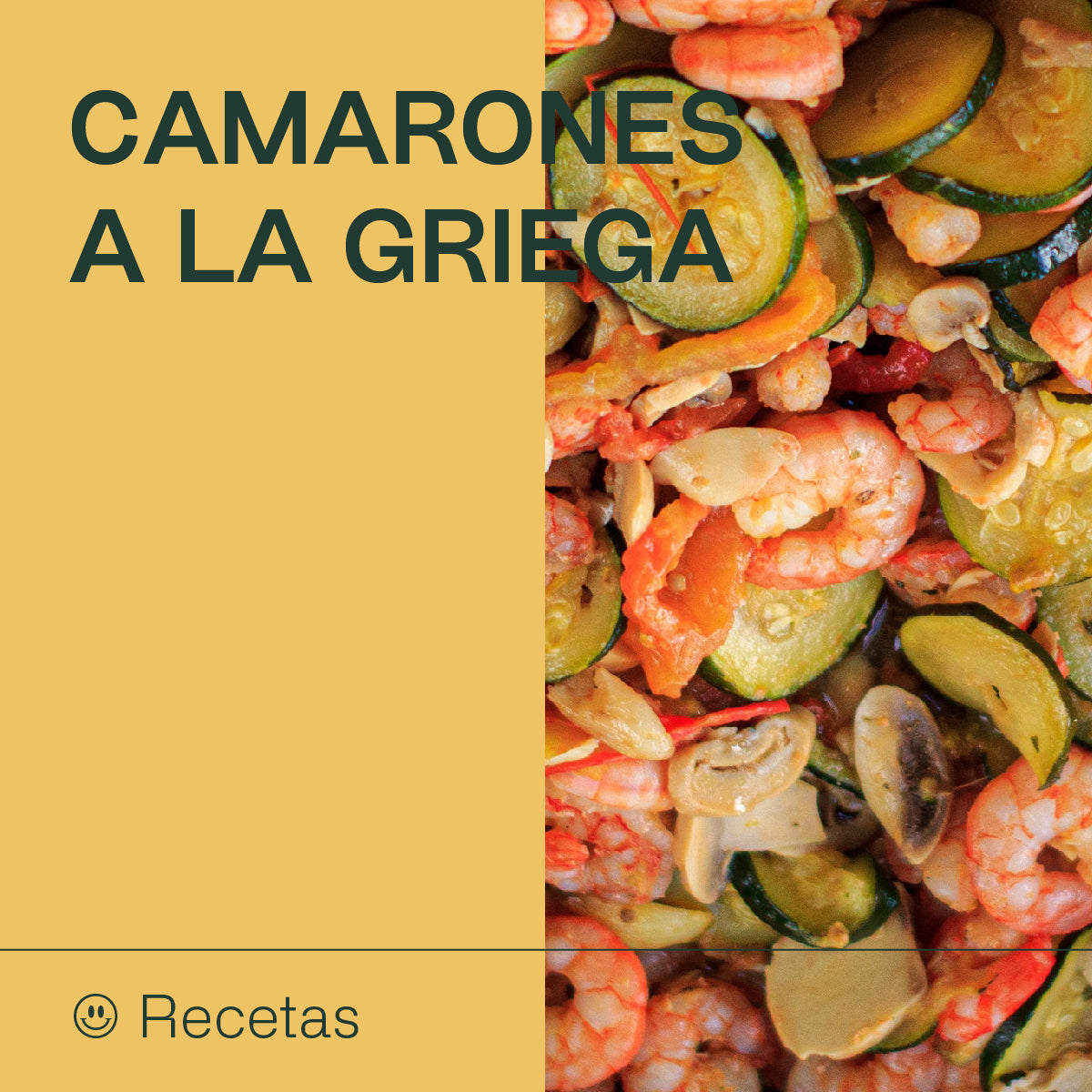 Camarones a la griega
