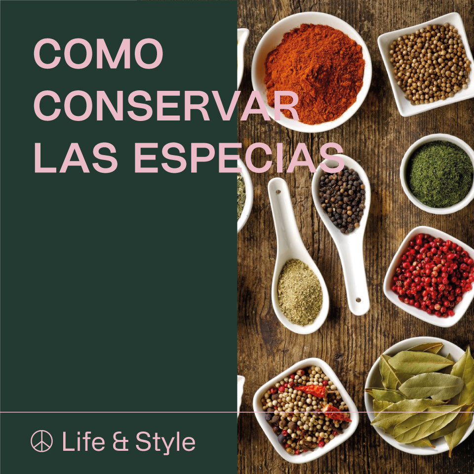 Como conservar las especias
