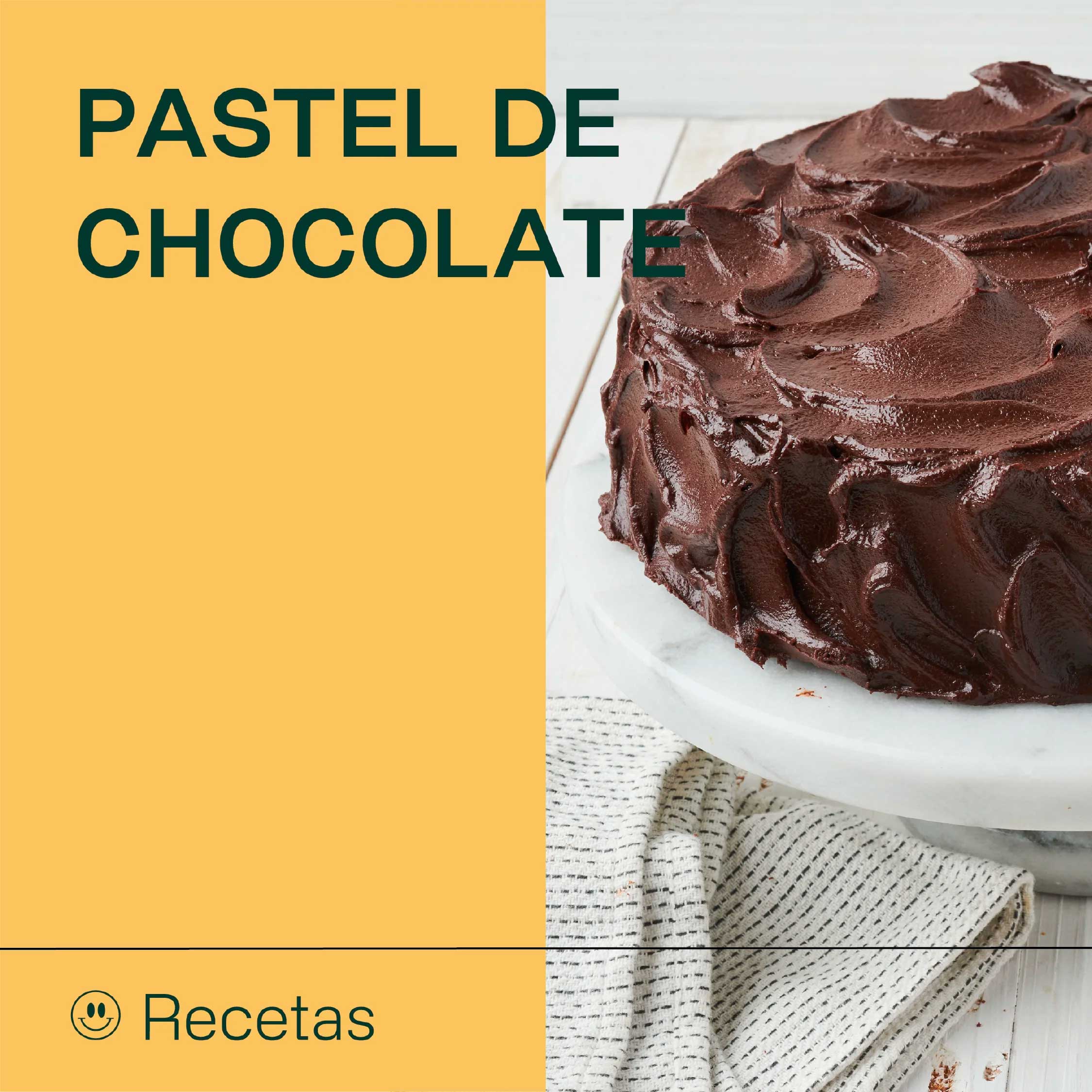 Pastel con Chocolate