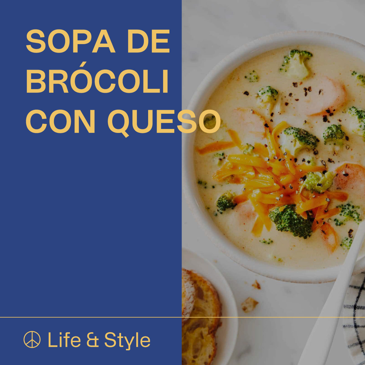 Sopa de Brócoli con Queso