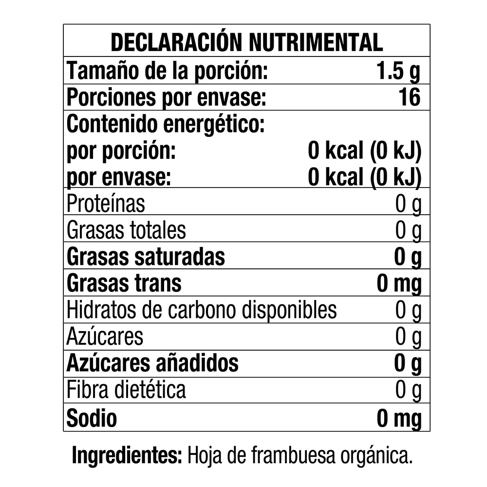 Té Orgánico De Hoja De Frambuesa Traditional Medicinals | Alacena De Mónica