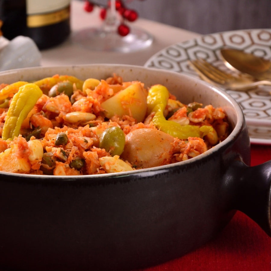 Bacalao Noruego a la Vizcaína