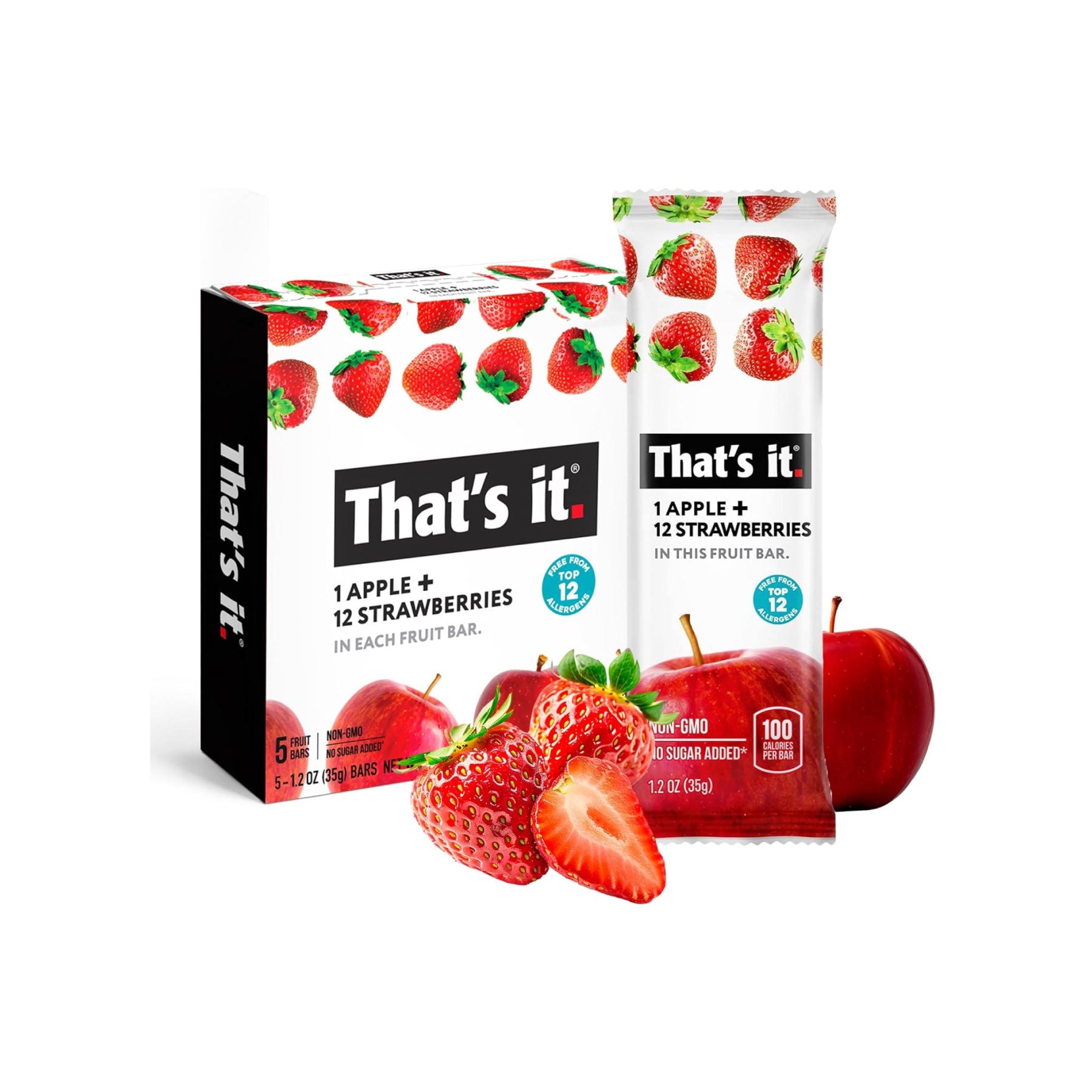 Barras de Fruta That's it - Pack de 5