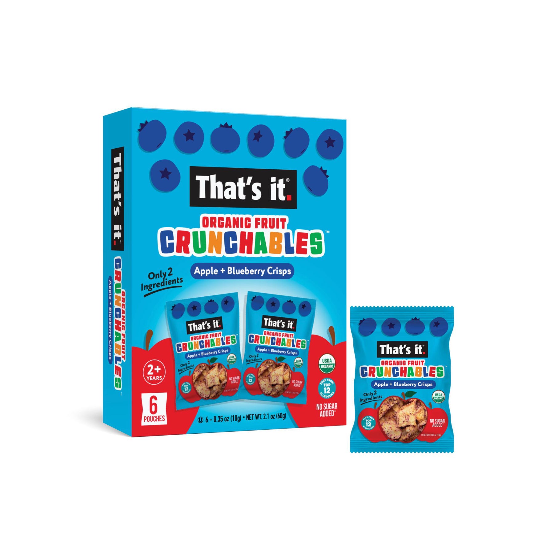 Crujientes de Fruta That's it - Pack de 6