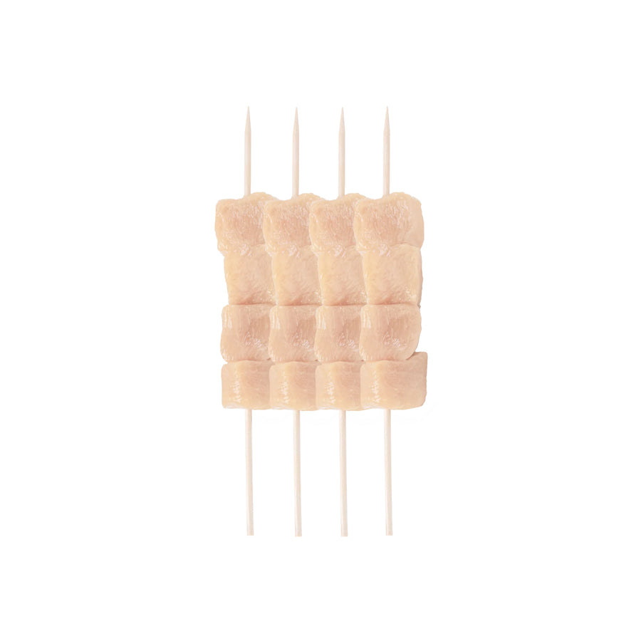Brochetas de Pollo de Libre Pastoreo