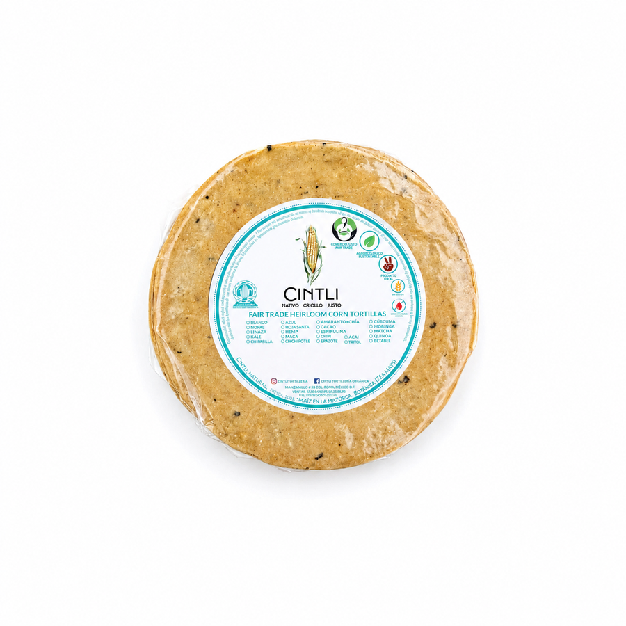 Tortillas de Maíz Amarillo Orgánicas Cintli