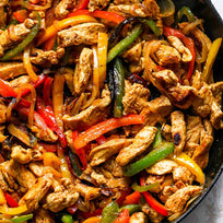 Fajitas de Pollo de Libre Pastoreo