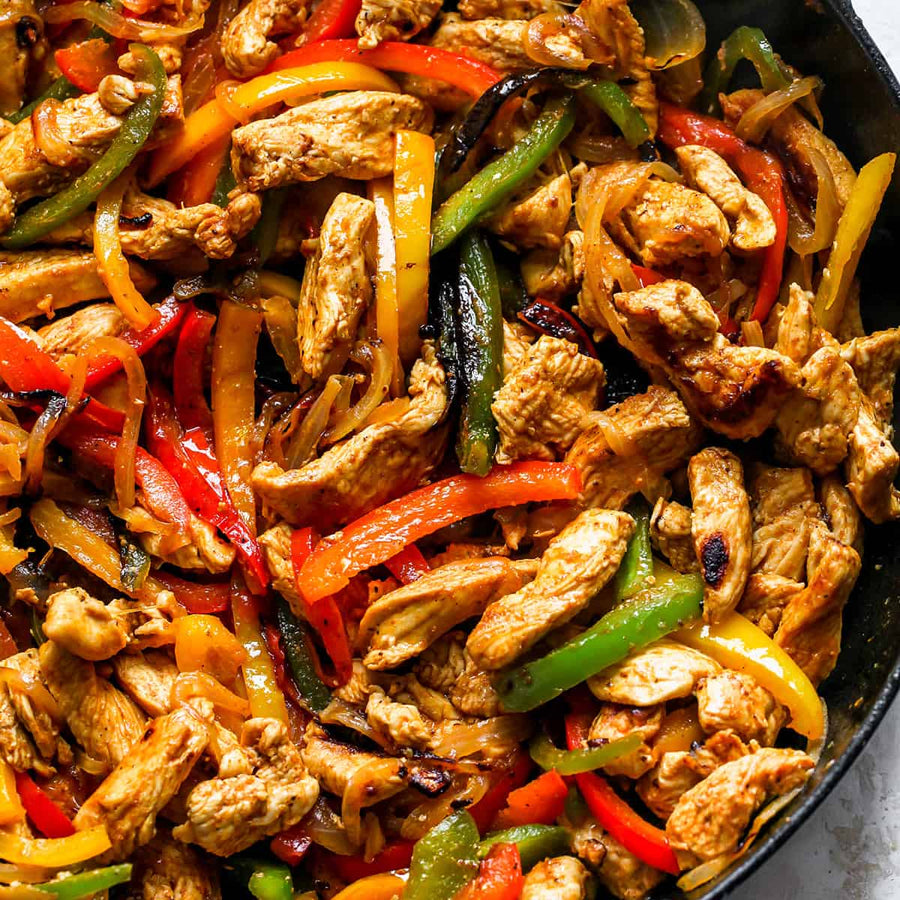 Fajitas de Pollo de Libre Pastoreo