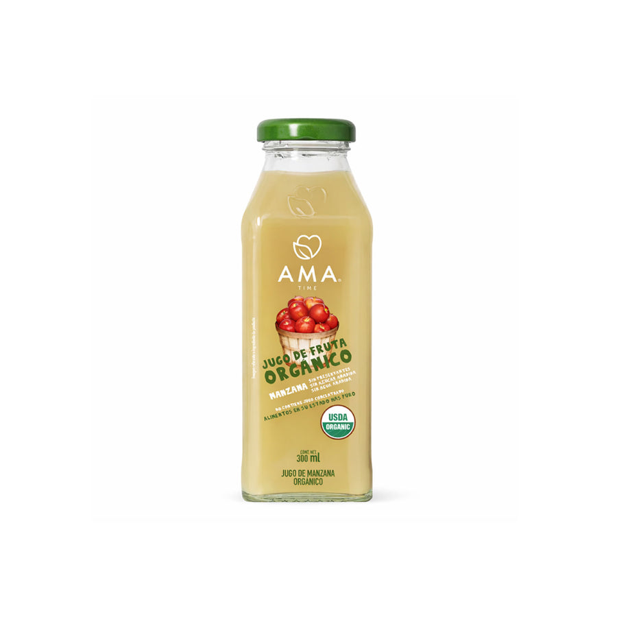 Jugo Orgánico de Manzana Ama Time 300 ml