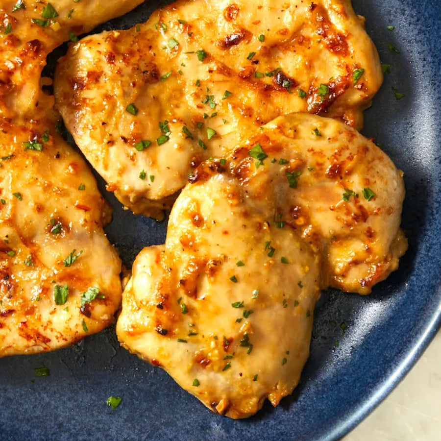 Muslo de Pollo Sin Piel de Libre Pastoreo