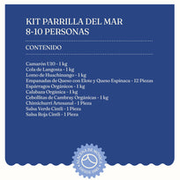 Kit Parrilla del Mar - 8 Personas