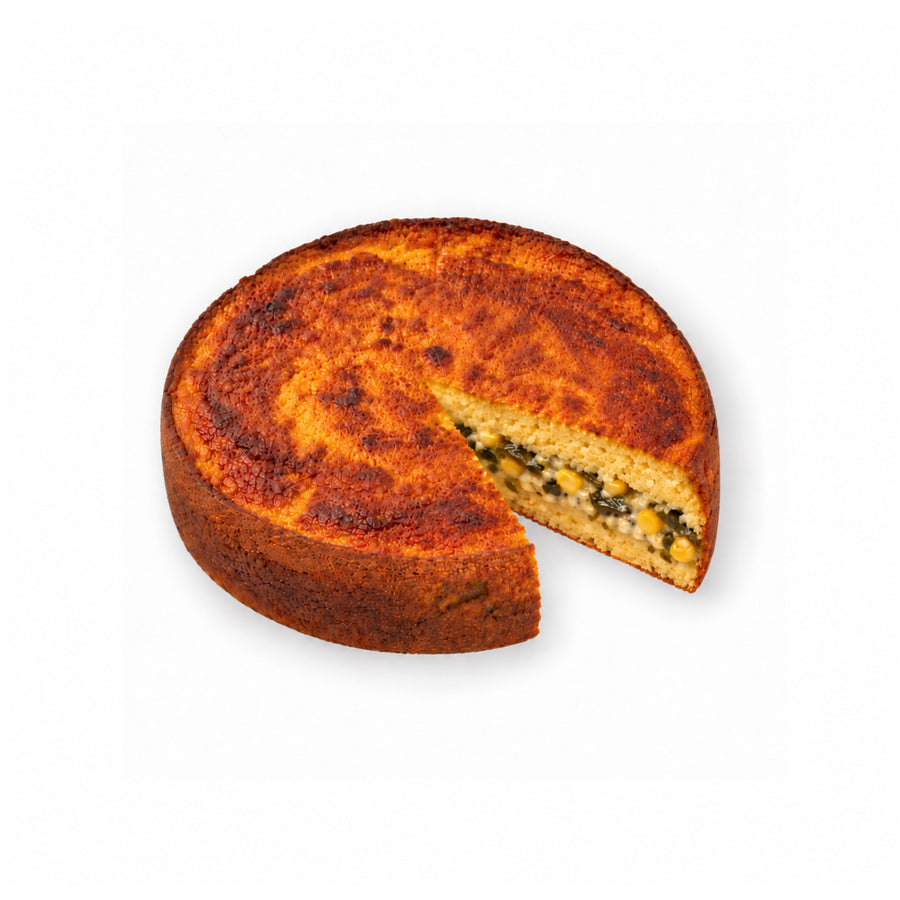 Pastel de Elote con Rajas
