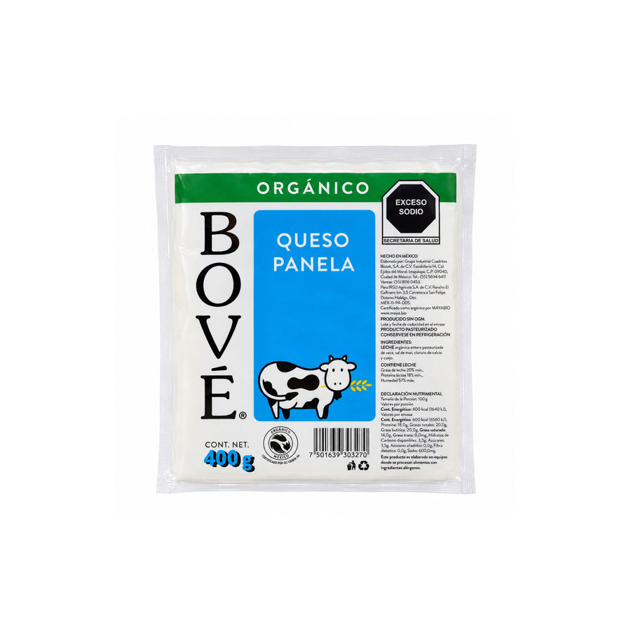 Queso Panela Orgánico Bove