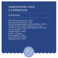 Kit Taquitos My Love - 4 Personas