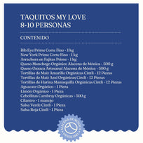 Kit Taquitos My Love - 8 Personas