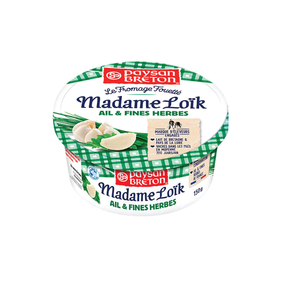 Queso Untable con Ajo y Hierbas Finas Paysan Breton