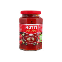 Salsa Mutti de Tomate con Aceituna