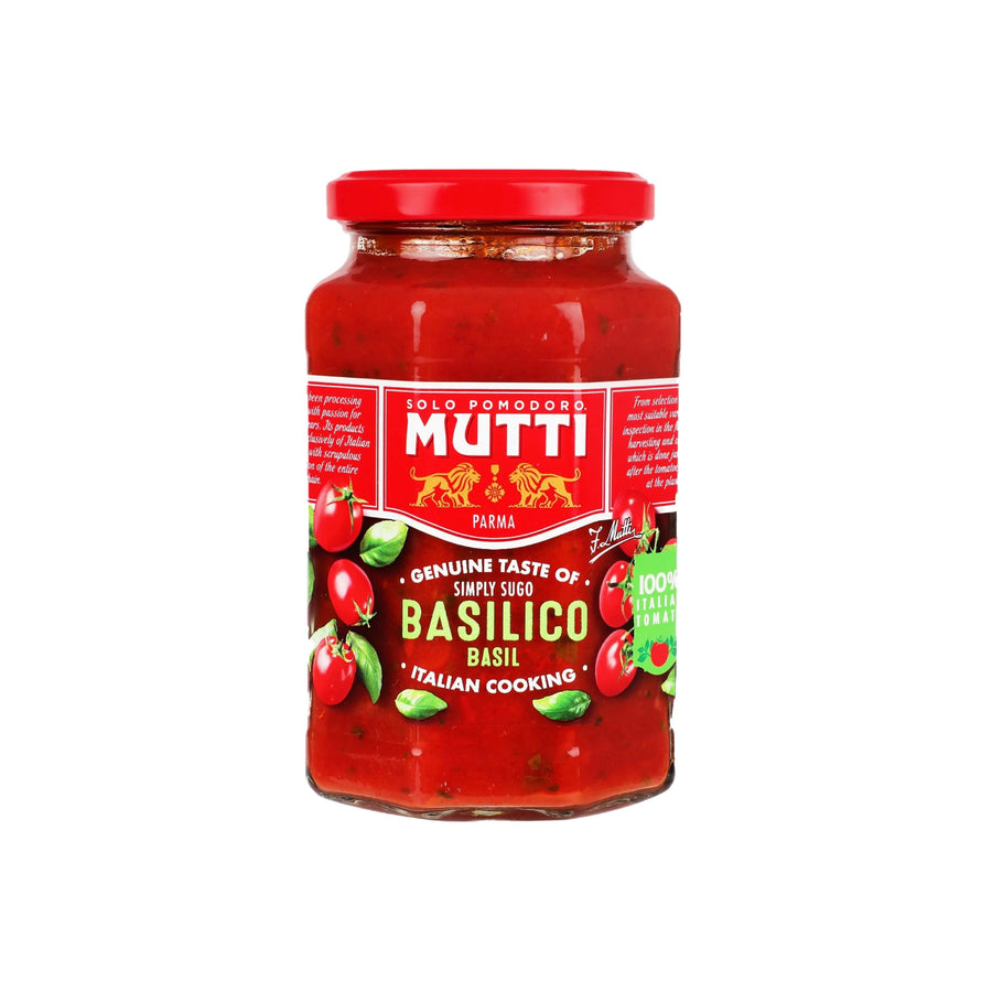 Salsa Mutti de Tomate con Albahaca