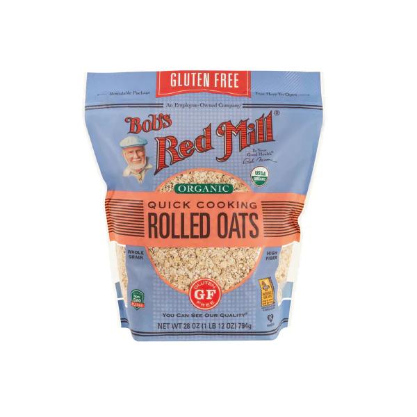 Hojuelas De Avena Orgánica Sin Gluten Rapida Cocción Bob´s Red Mill