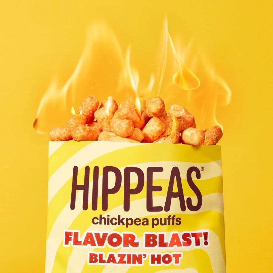 HIPPEAS PUFFS  BLAZIN´HOT FLAVOR BLAST