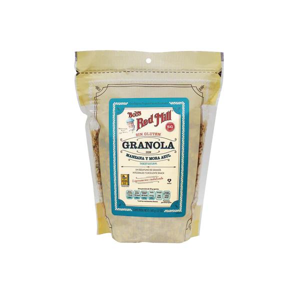Granola con Manzana y Mora Azul sin Gluten