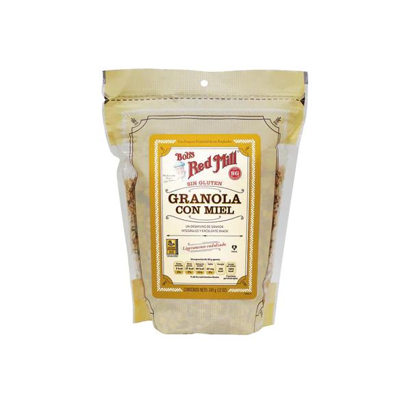 Granola Natural con Miel y Avena sin Gluten