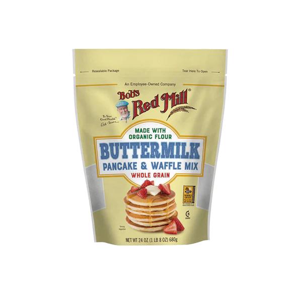 Mix de Harina Butter Milk Orgánica para Hotcakes y Waffles