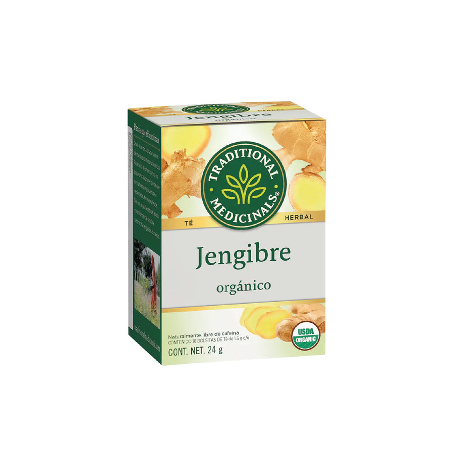 Té orgánico de Jengibre Tradictional Medicinals