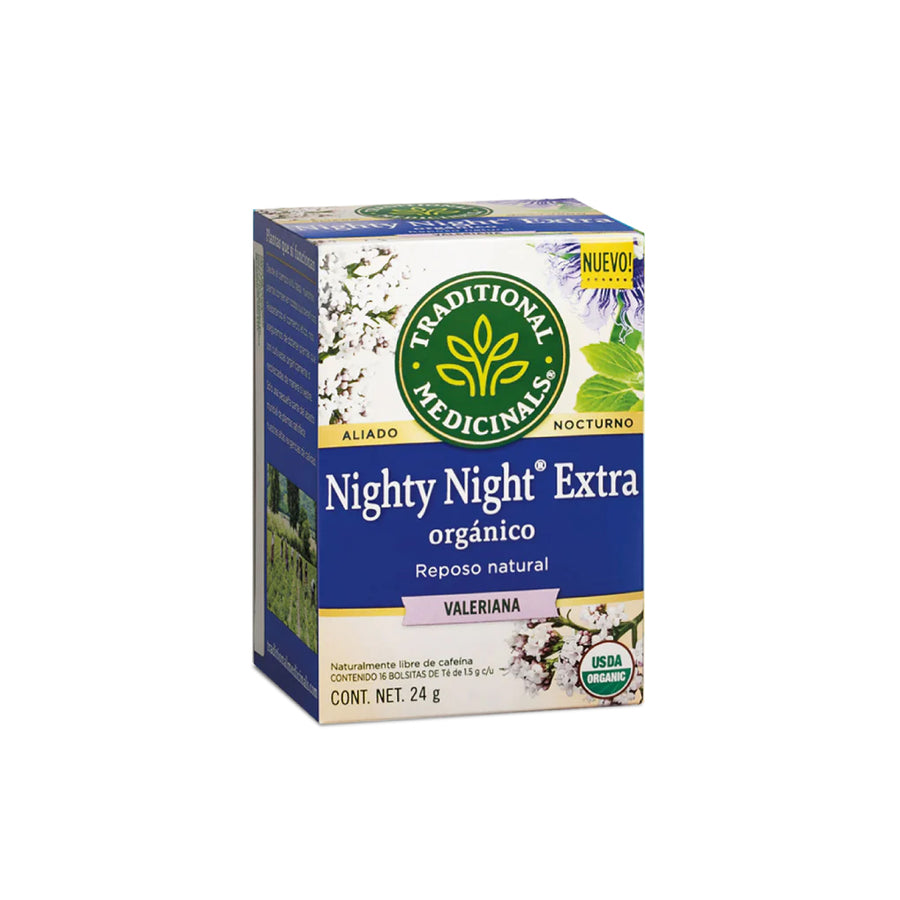 Té Orgánico Nighty Night Con Valeriana Traditional Medicinals