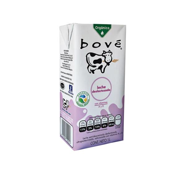 Leche Orgánica Deslactosada Bove