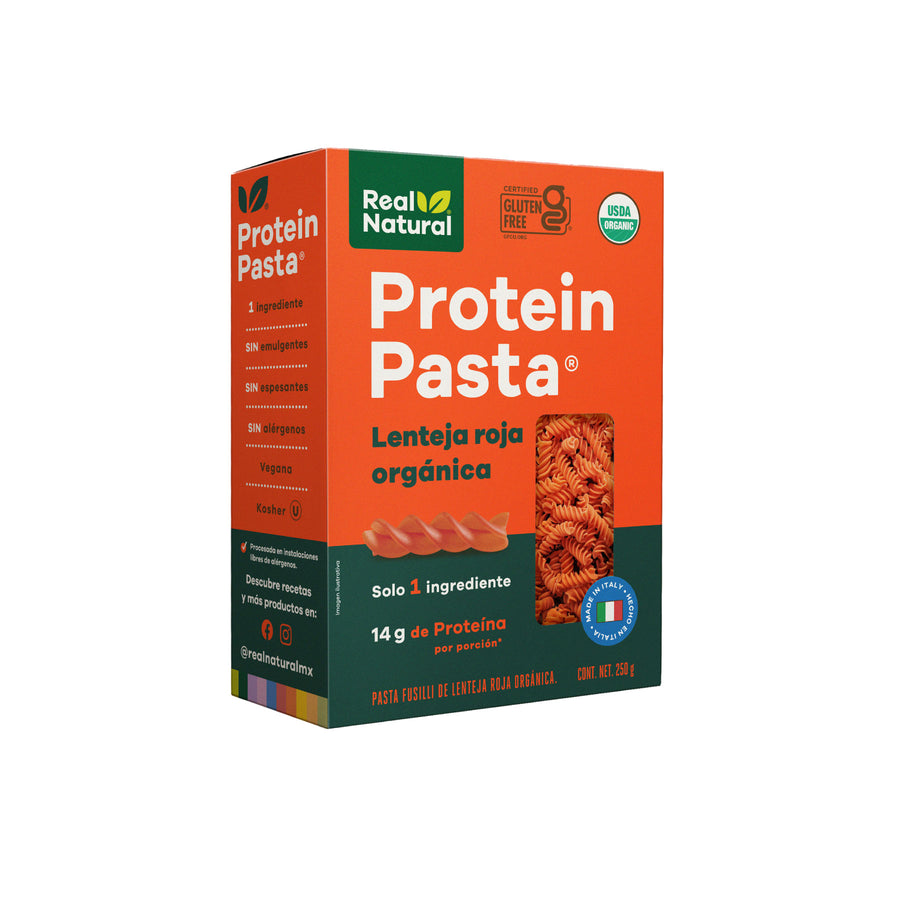 Fusilli Orgánico De Lenteja Roja Real Natural