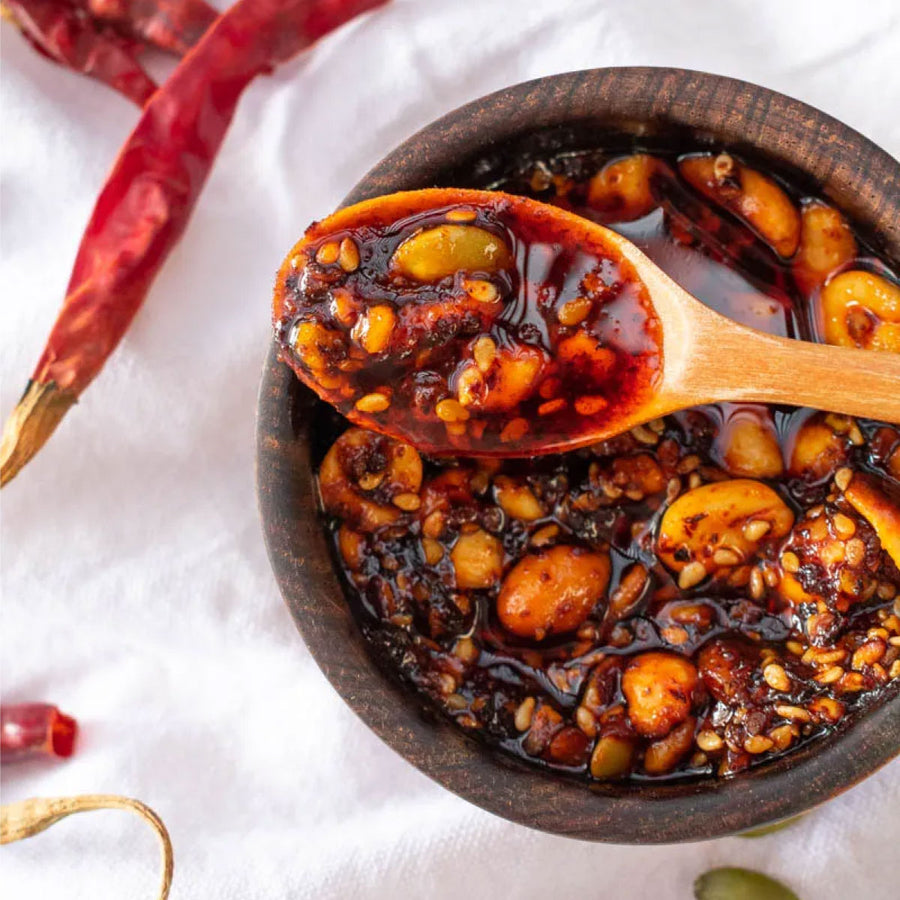 Salsa Macha Roja Cintli