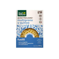 Fusilli de Quinoa y Multigrano Sin Gluten Real Natural