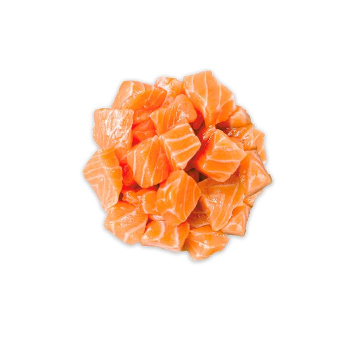 Cubos de Salmón