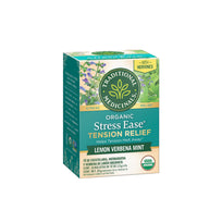 Té Orgánico Stress Ease Con Hierbabuena y Verbena de Limón Traditional Medicinals