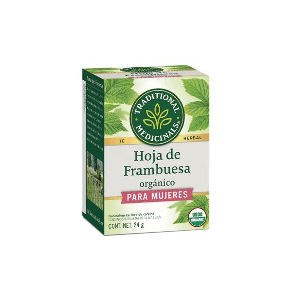 Té Orgánico de Hoja de Frambuesa Traditional Medicinals