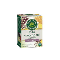Té Orgánico de Tulsi con jengibre Traditional Medicinals