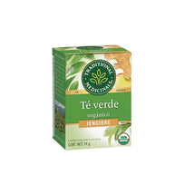 Té Verde Orgánico con Jengibre Traditional Medicinals