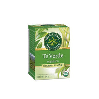 Té Verde Orgánico Hierba Limón Traditional Medicinals