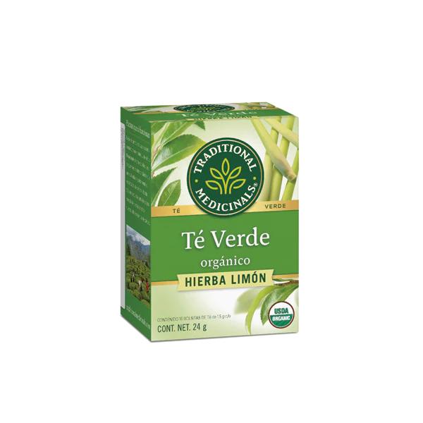 Té Verde Orgánico Hierba Limón Traditional Medicinals