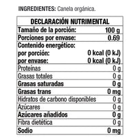 Canela en Polvo Simply Organic