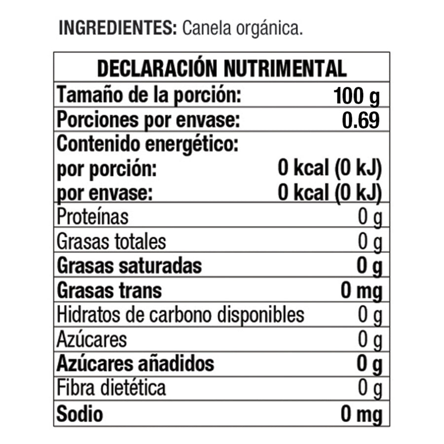 Canela en Polvo Simply Organic