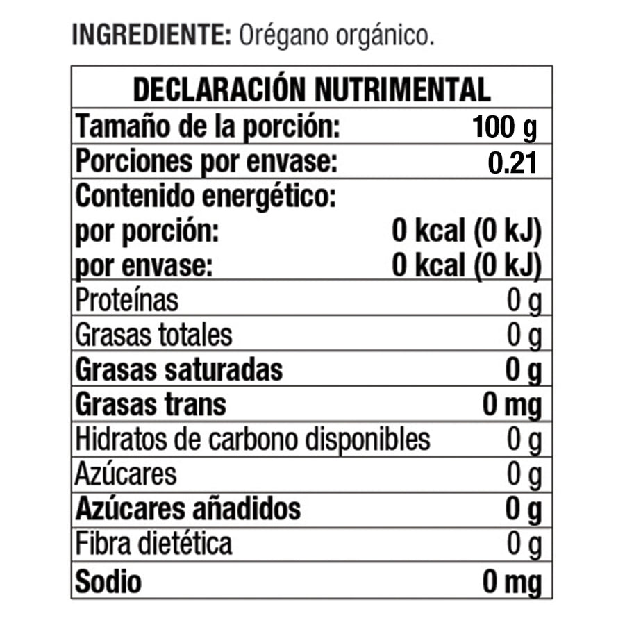 Oregano Molido Simply Organic