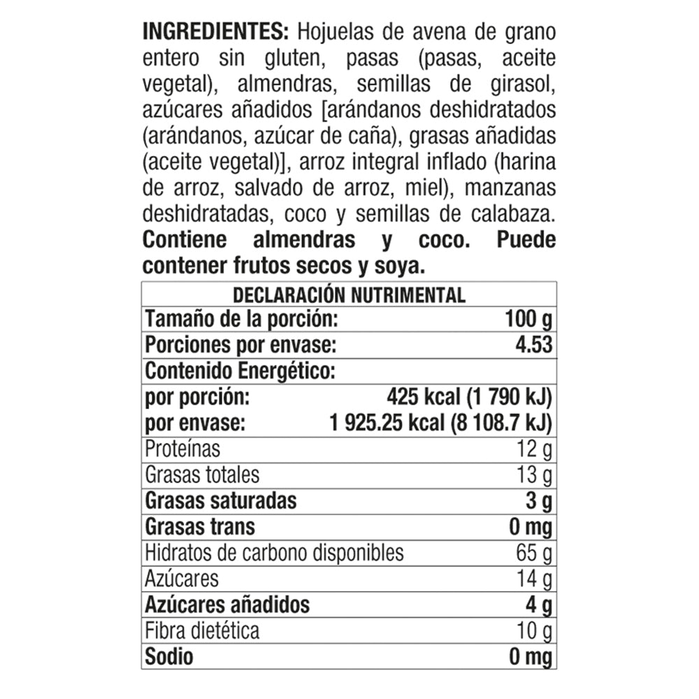 Muesli sin Gluten Bob´s Red Mill