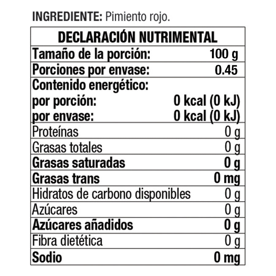 Pimiento Rojo Molido Simply Organic