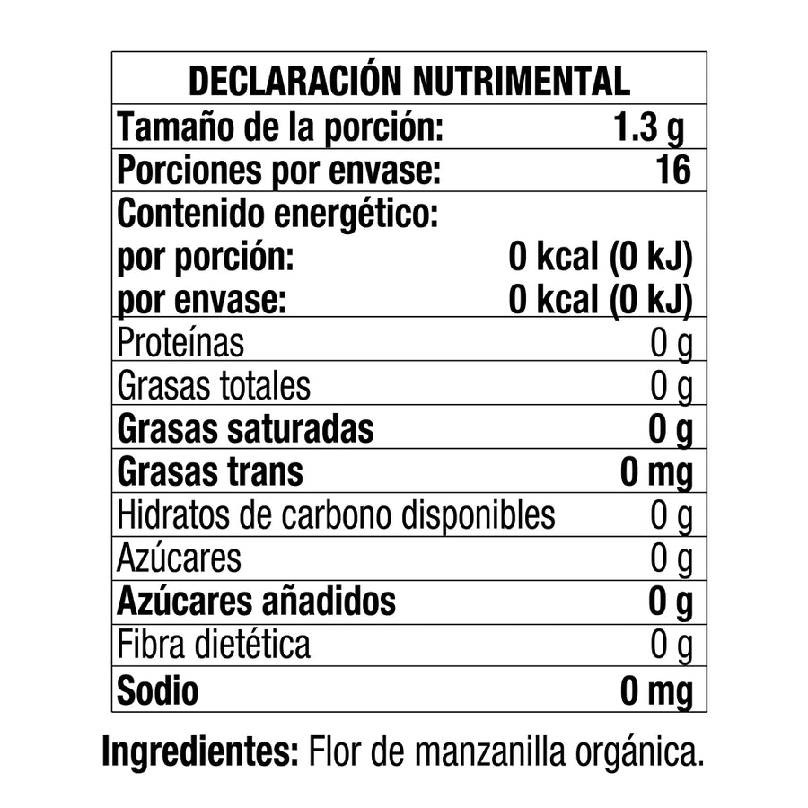 Té Orgánico de Manzanilla Traditional Medicinals